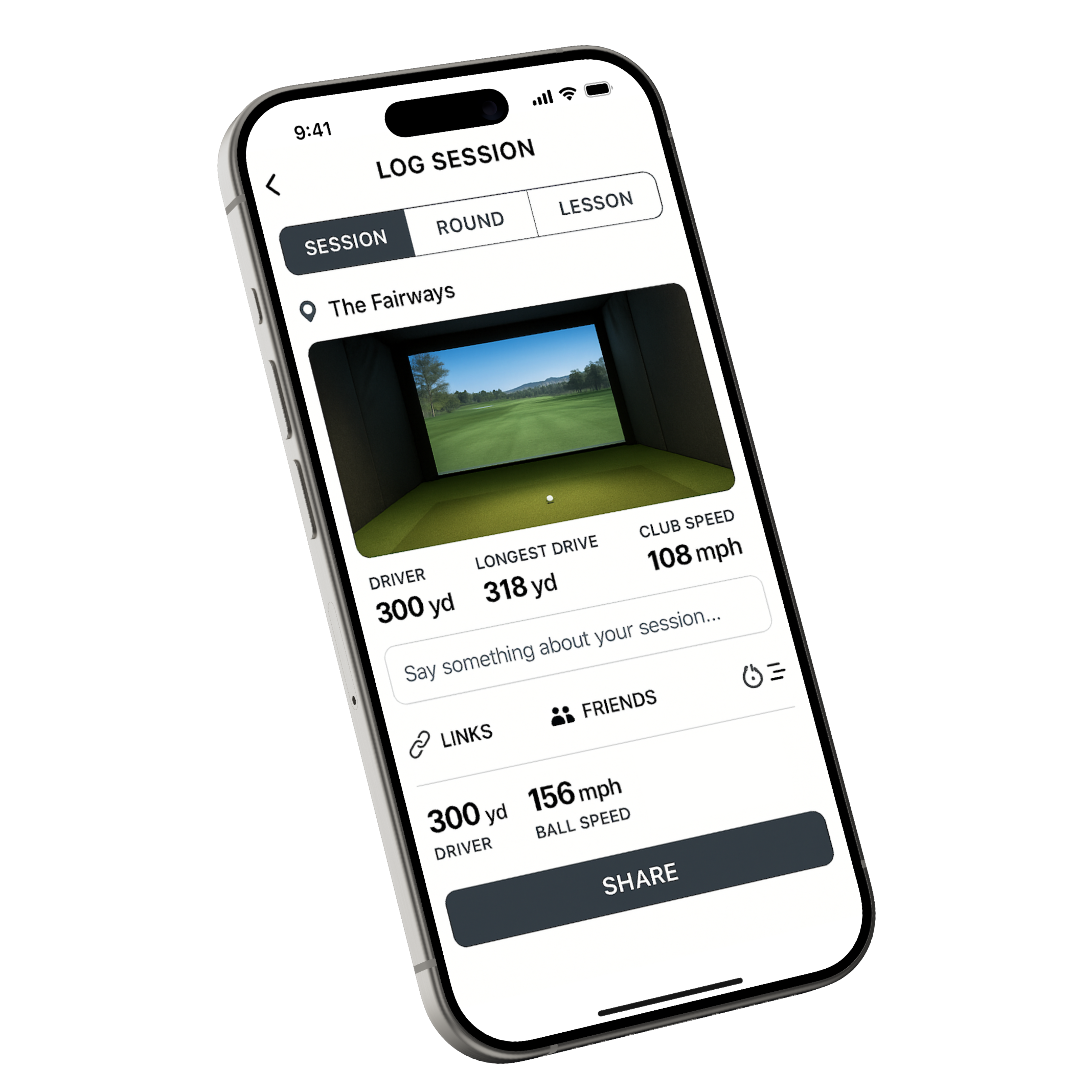 Preview of the Redswing mobile experience